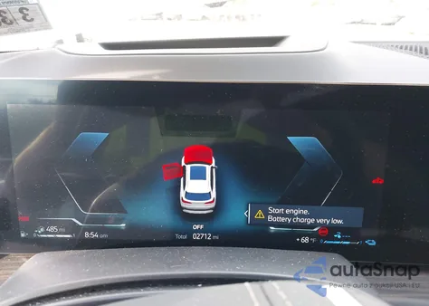 2025 BMW X5 Phev xDrive50E from USA, damaged, VIN 5UX43EU01S9Z95983